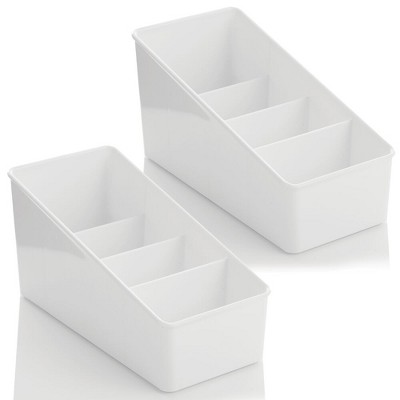 Mdesign Plastic Cosmetic Vanity Storage Organizer Box : Target