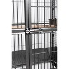 Prevue Pet Products 34521 Dome top Bird Cage, Large, Black Hammerstone - 3 of 4