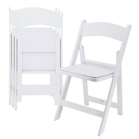 Plastic folding hot sale chairs target