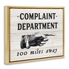 Stupell Industries Complaint Department 100 Miles Away, 21" x 17" - 3 of 4