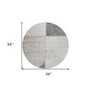 Taupe Beige And Gray Abstract Washable Indoor Outdoor Area Rug - 3 of 4