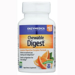 Enzymedica Digestive Health Treatments Chewable Digest - Orange 30ct - 1 of 2