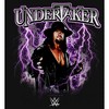 Girl's WWE Undertaker Purple Lightning Logo T-Shirt - 2 of 4
