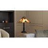 Aiden 2-Light Matte Black Table Lamp - 3 of 4