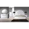Chintaly Imports,3 Drawer Nightstand, Gloss White - 2 of 4