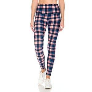 Slickblue Tie Dye Yoga Leggings, 5-Inch Capri Length with High Waist and Banded Support, One Size - 1 of 4