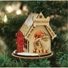 Old World Christmas K-9 Cottage Wooden Doghouse Ornament for Christmas Tree, Pomeranian - 2 of 4