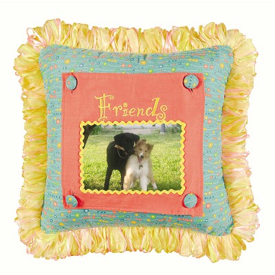 C&F Home 14" x 14" Friends Picture Pillow