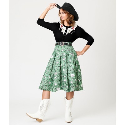 Disney Pixar Toy Story Collection by Unique Vintage Women's Midi Skirt
