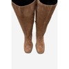 Fros - Cognac Suede Leather Knee High Boot (Women) | Forever & Always Shoes - 3 of 4