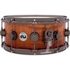 DW Collectors Series SSC Maple Exotic Snare Drum with Black Nickel Hardware 14 x 6 in. Burnt Toast Fade Over Tamo Ash - 2 of 4