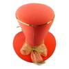 Foam Party Hats Red Christmas Bride Hat - 4 of 4