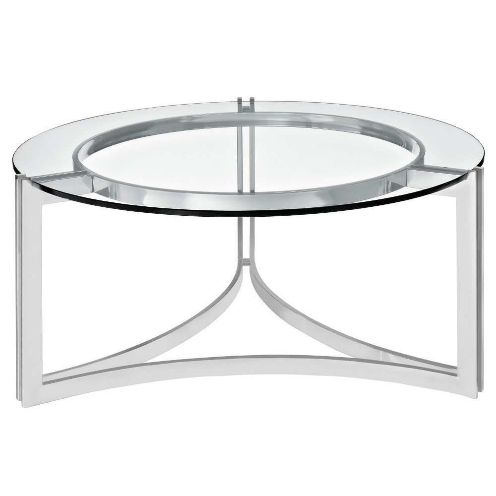 Photos - Coffee Table Modway Signet Stainless Steel  Silver  