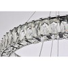 Elegant Lighting Monroe 2 - Light Chandelier in  Black - 3 of 4