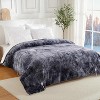 Heated Electric Throw Blanket, Fast Heating Electric Blankets with 5 Heating Levels & 4 Hours Auto Off, Grey Tie-Dye, 72" x 84" - 2 of 4