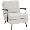 Lohan Arm Chair - ACH5201A - Light Grey/Gold - Safavieh - 4 of 4