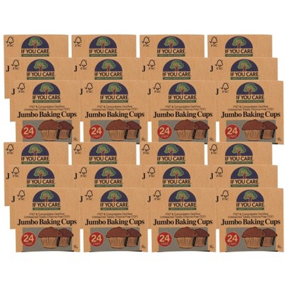 If You Care Jumbo Baking Cups - Case of 24/24 ct