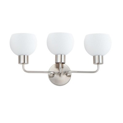 Maxim Lighting Coraline 3 - Light Vanity in  Satin Nickel