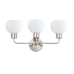 Maxim Lighting Coraline 3 - Light Vanity in  Satin Nickel - 1 of 3