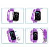 Insten Clear Watch Band with Bumper Case For Apple Watch 44mm 42mm Series SE 6 5 4 3 2 1, Replacement Soft TPU Strap - 3 of 4