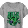 Women's - Marvel - Hulk Collegiate Short Sleeve Graphic T-Shirt - 2 of 4