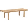 Meridian Furniture,Naya Cream Chenille Fabric Bench - 3 of 4