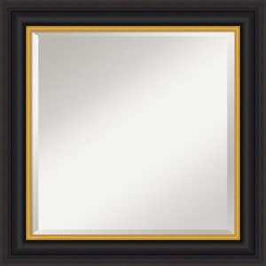 Amanti Art Sierra Beveled Wood Framed Bathroom Vanity Wall Mirror - 1 of 4