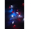 Perfect Holiday Red, White & Blue Stars String Light - Battery Operated - 2 of 3
