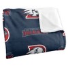 Dixie State University Logo Pattern Silky 50x60 Blanket, 1 Sided - 3 of 4