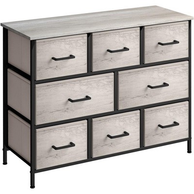 Sorbus Dresser with Drawers - Furniture Storage Organizer Unit Chest for Bedroom 4- Drawer in Beige