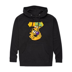 Men's - Cat Dog - Shh! CatDog Graphic Fleece Pullover Hoodie - 1 of 4