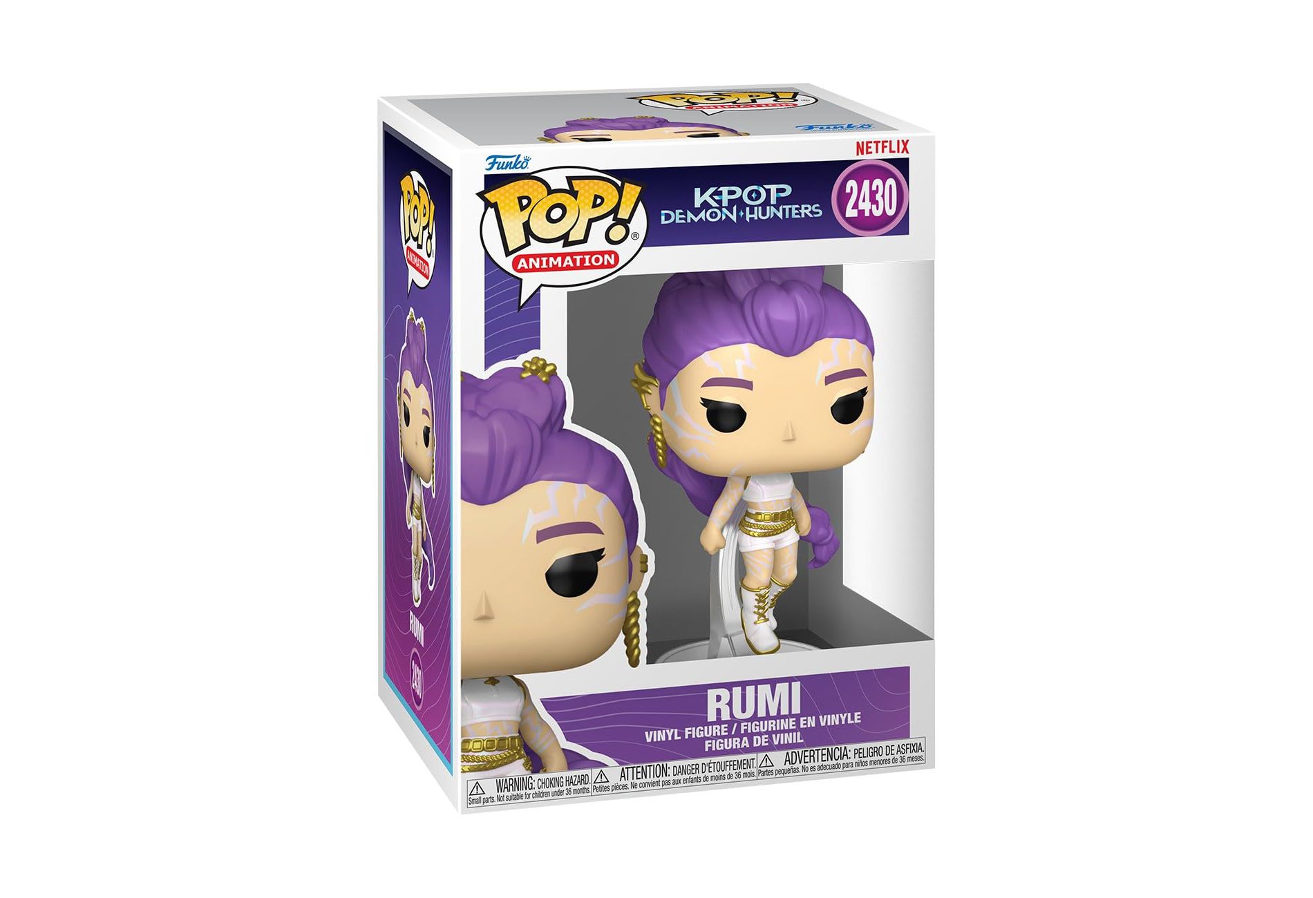Funko Pop! Animation: Kpop Demon Hunters - Rumi Collectable Vinyl Figure