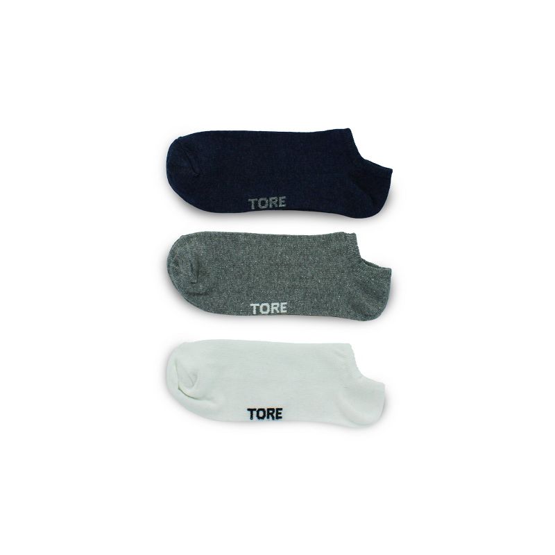 TORE Totally Recycled Men&#39;s Low Cut Casual Socks 3pk - 7-12, 1 of 4