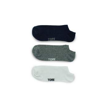TORE Totally Recycled Men's Low Cut Casual Socks 3pk - 7-12