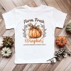 The Juniper Shop Coquette Farm Fresh Pumpkin Toddler Short Sleeve Tee - 2 of 3
