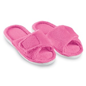 Collections Etc Adjustable Open Toe Slippers - 1 of 4