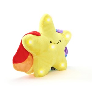 FAO Schwarz 12" LED with Sound Space Star Toy Plush - 1 of 4