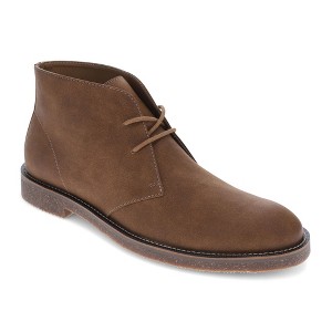 Dockers Mens Norton Lace Up Ankle Boots, Dark Tan, Size 8 - 1 of 4