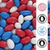 Patriotic Jordan Almonds Medley by It's Delish, 3.5 lbs Jumbo Container - 3 of 4