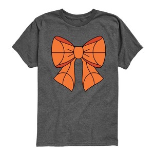 Boys' - Instant Message - Basketball Bow Short Sleeve Graphic T-Shirt - 1 of 4