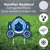 Big Dot of Happiness Fairy Tale Fantasy - Yard Sign and Outdoor Lawn Decorations - Royal Prince and Princess Party Yard Signs - Set of 8 - 3 of 4