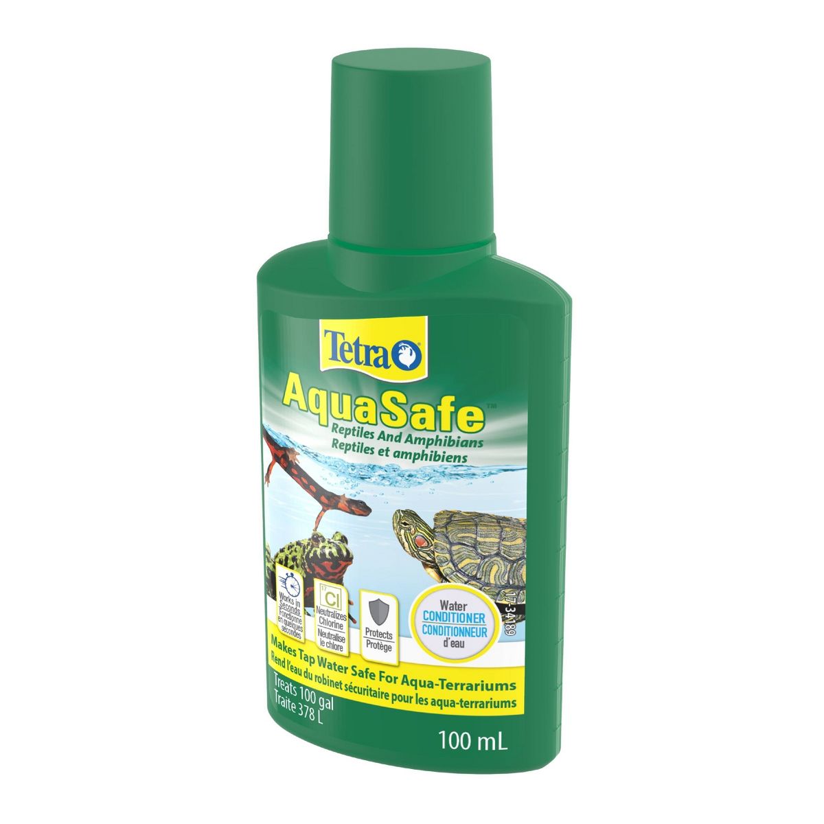 Tetra Fauna AquaSafe for Reptiles and Amphibians Aqua-Terrarium Water Conditioners - 100ml - thumbnail 3