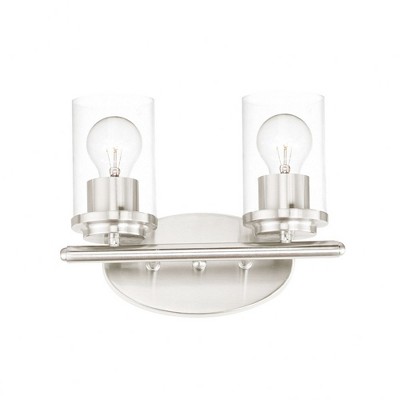 Maxim Lighting Corona 2 - Light Vanity in  Satin Nickel