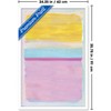 Trends International Reinders: Abstract - Colorful Squares in Pink and Yellow Framed Wall Poster Prints - 3 of 4