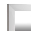 15"x51" White Full Length Over The Door Mirror White - Patton Wall Decor - image 4 of 4