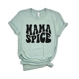 Simply Sage Market Women's Mama Spice Wavy Short Sleeve Graphic Tee - 1 of 2