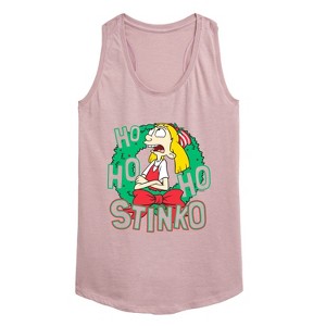 Women's - Hey Arnold! - Ho Ho Stinko Graphic Racerback Tank - 1 of 4