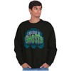 PACMAN Halloween I Believe in Ghosts Sweatshirt for Men or Women Brisco Brands - 4 of 4