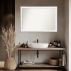 Amanti Art Maya Non-Beveled Framed Bathroom Vanity Wall Mirror - 4 of 4