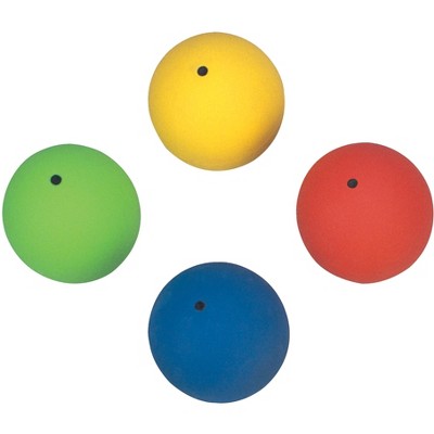 Sportime Elementary PVC Shot Puts, 14 and 17.6 oz, Assorted Colors, set of 4